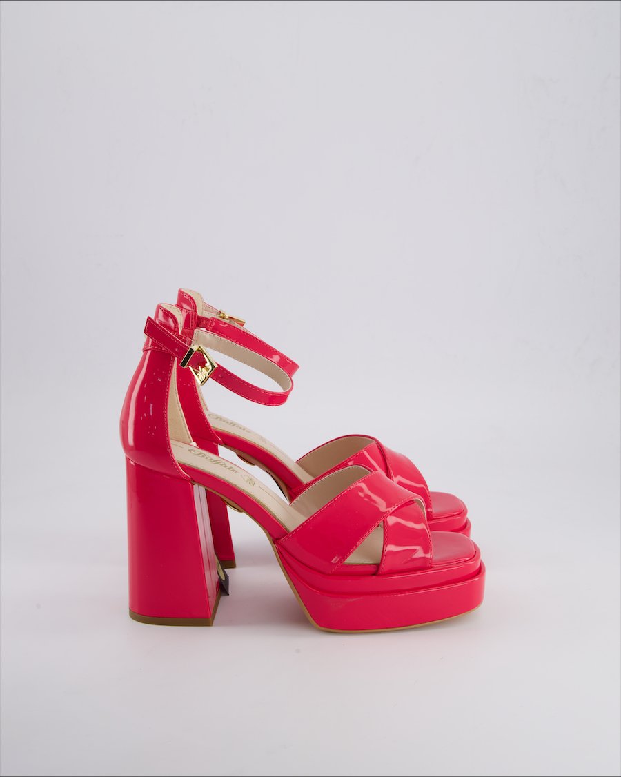 Buffalo Heels Leather Pink 38 EU