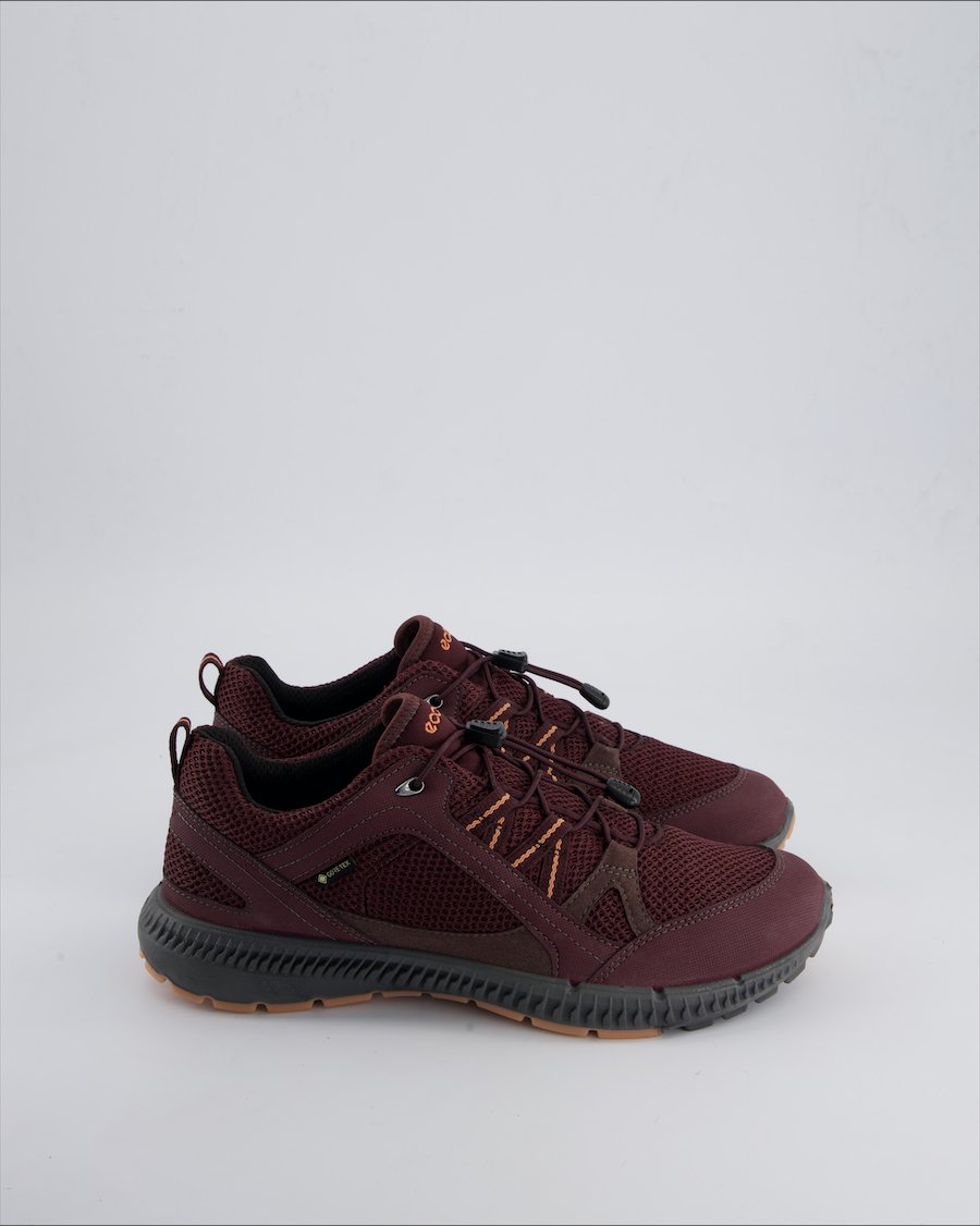 Ecco Trainers Cloth Burgundy 40 EU