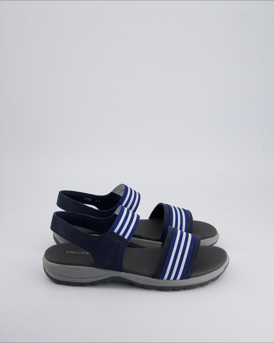 Helvesko Sandals Cloth Blue 41 EU