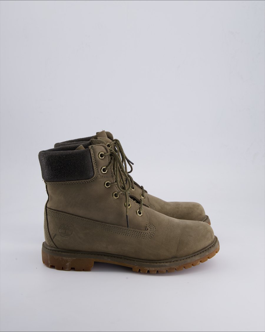 Timberland Ankle boots Suede Ecru 39 EU