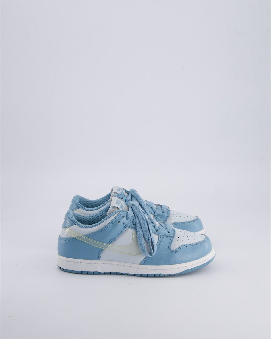 Nike Dunk Low Clear Trainers Leather Turquoise 35 EU