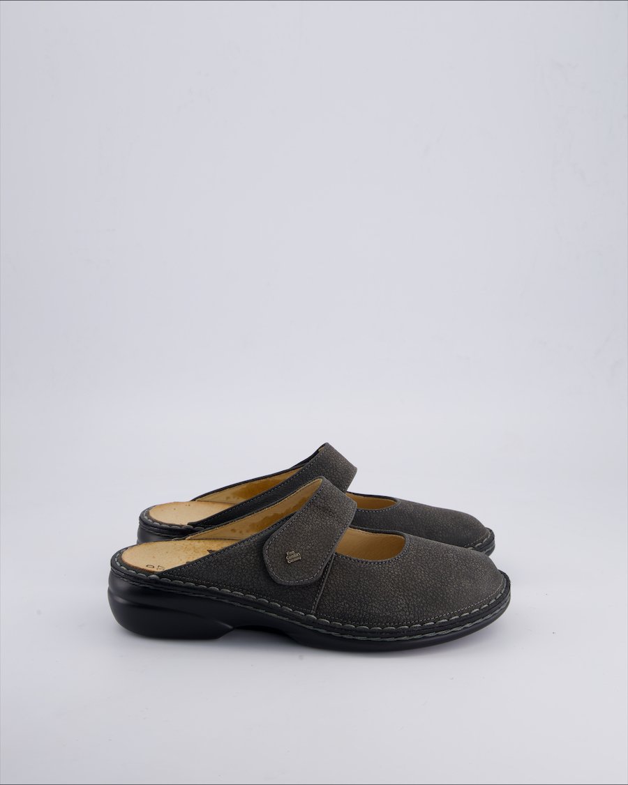 Finn Comfort Sandals Leather Grey 37 EU