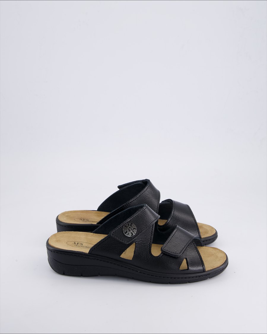 Unbranded Sandals Leather Black 41 EU