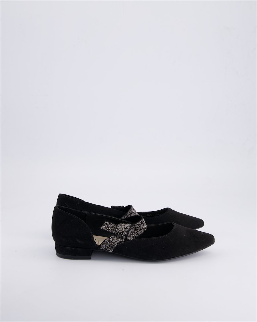 Graceland Ballerinas Suede Black 36 EU