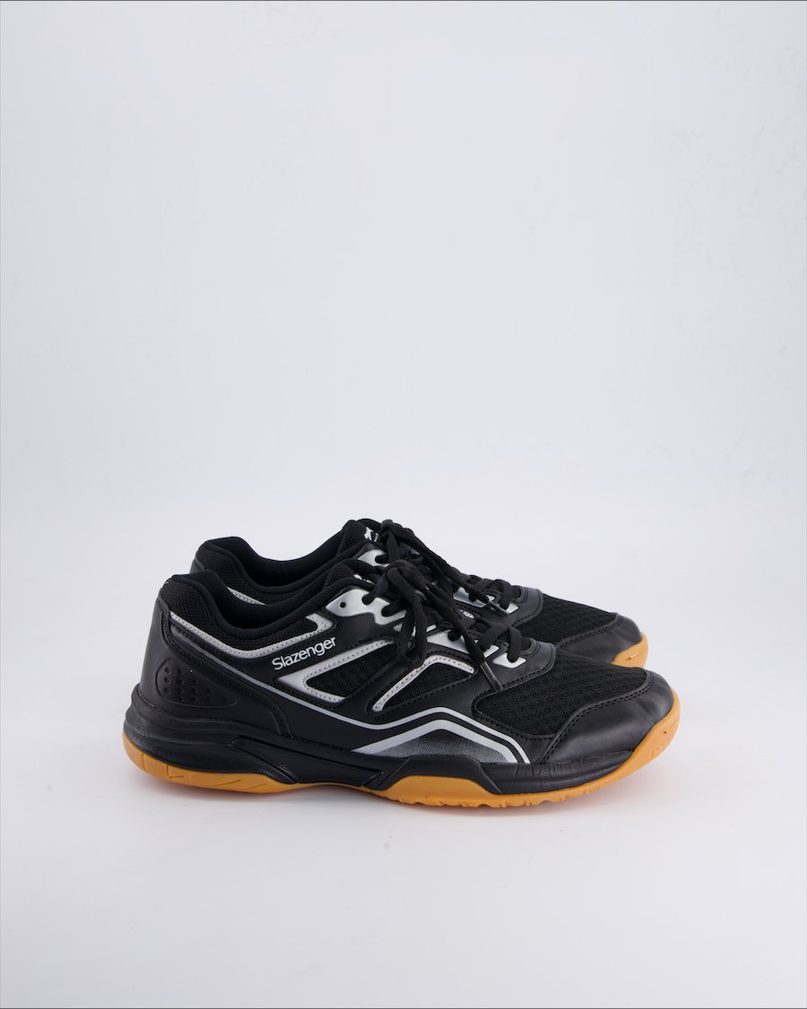 Slazenger Trainers Leather Black 44 EU