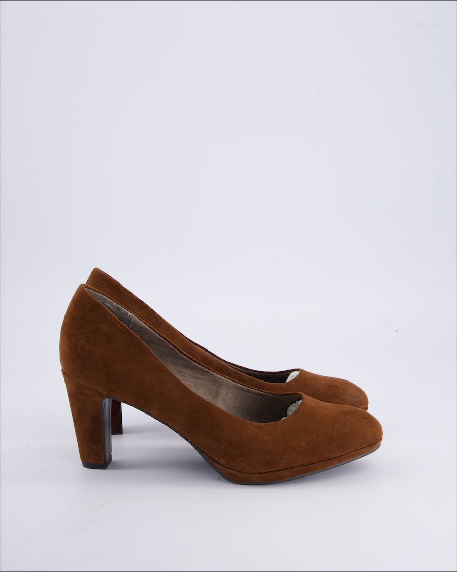 Tamaris Heels Suede Brown 41 EU