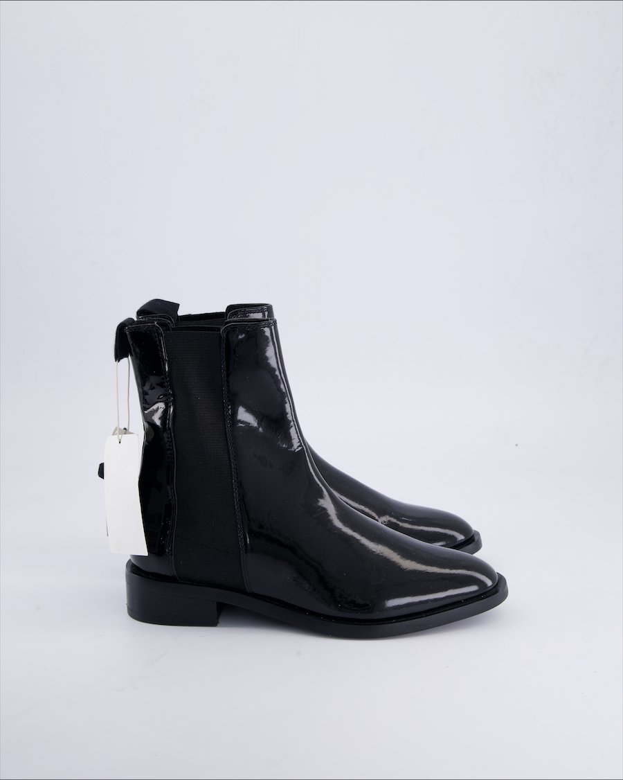H&M Ankle boots Genuine Leather Black 36 EU