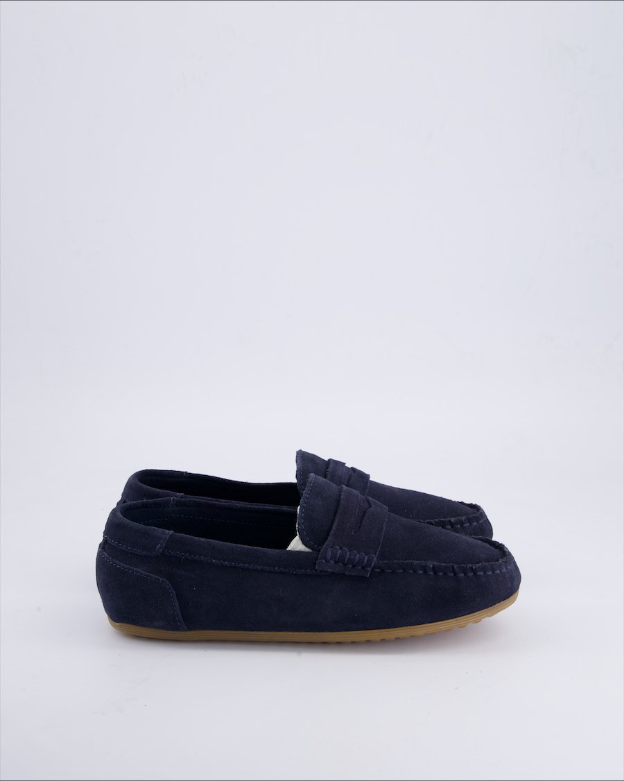 Zara Ballerinas Suede Blue 38 EU