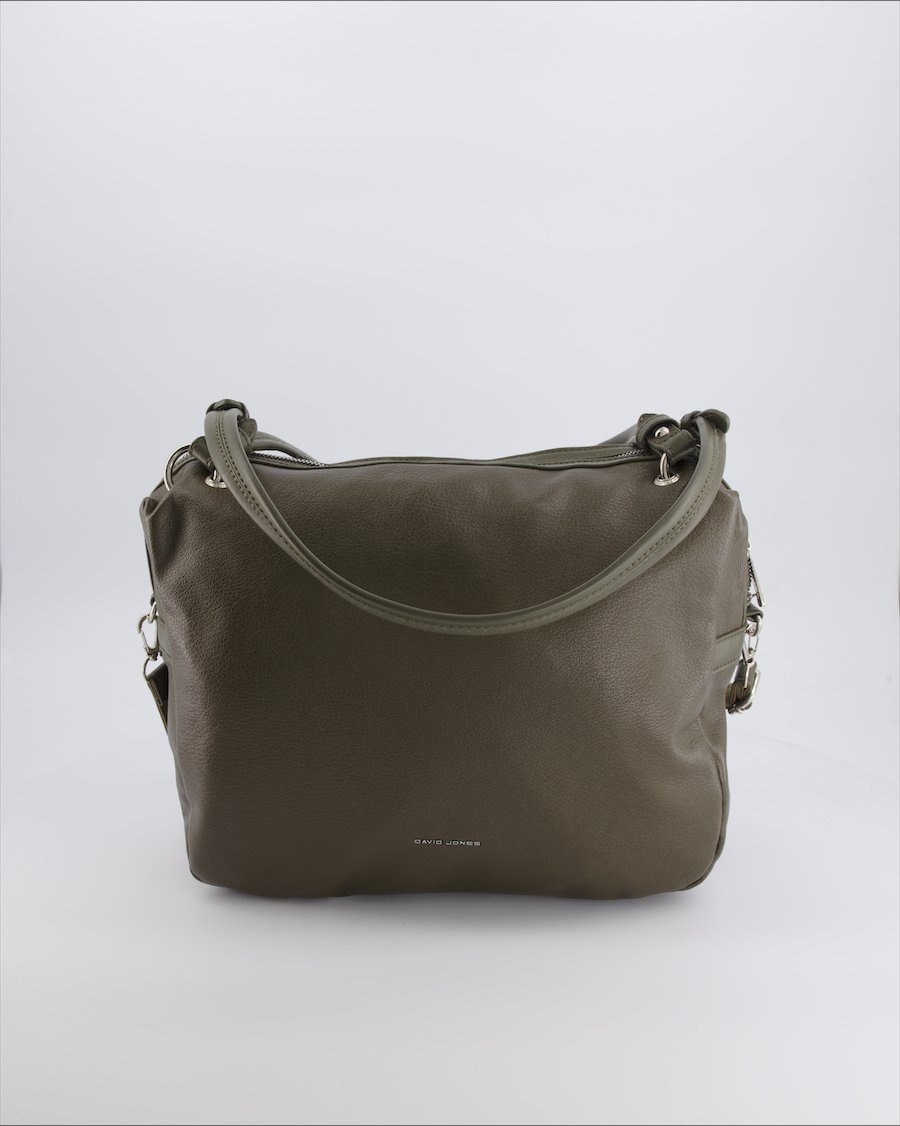 David Jones Shoulder bags Leather Khaki