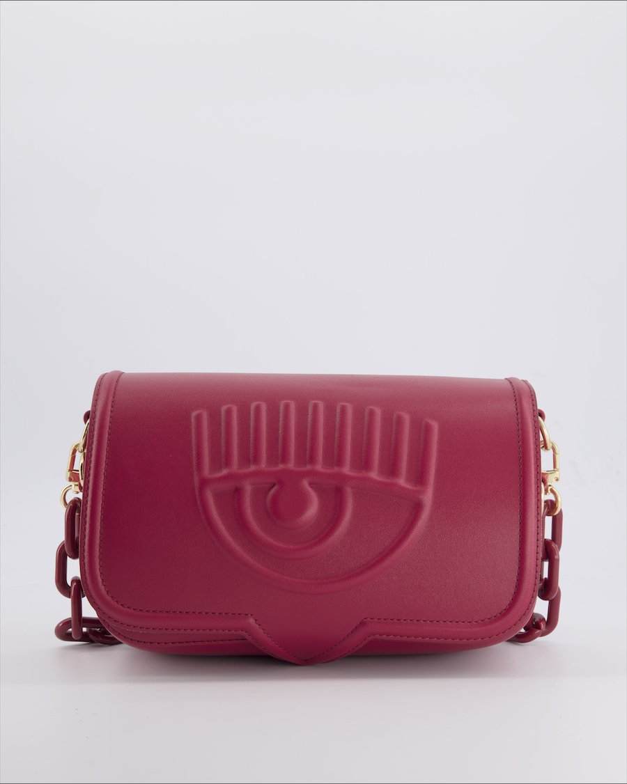 Chiara Ferragni Shoulder bags Leather Burgundy