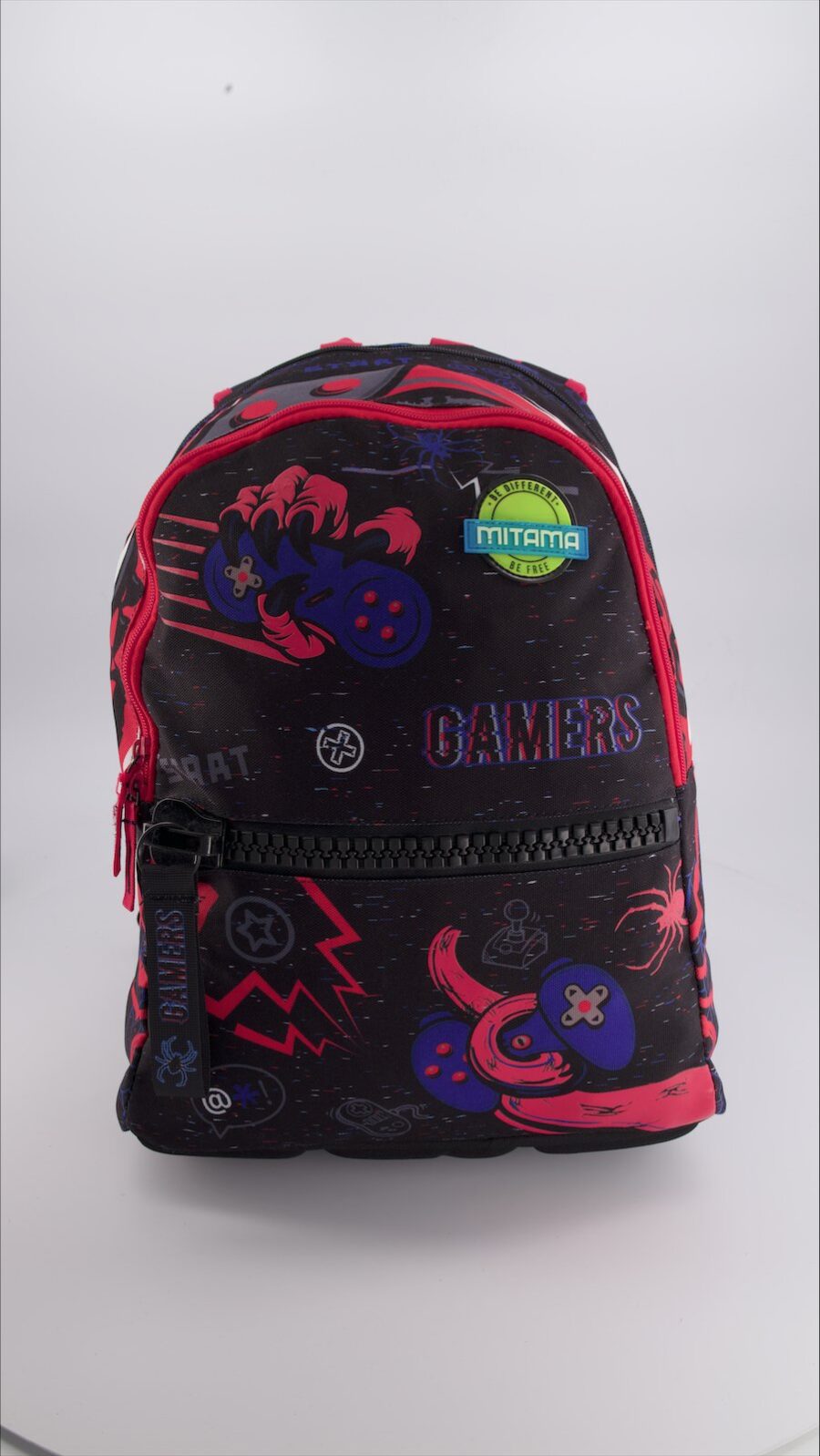 Mitama Backpacks Cloth Black