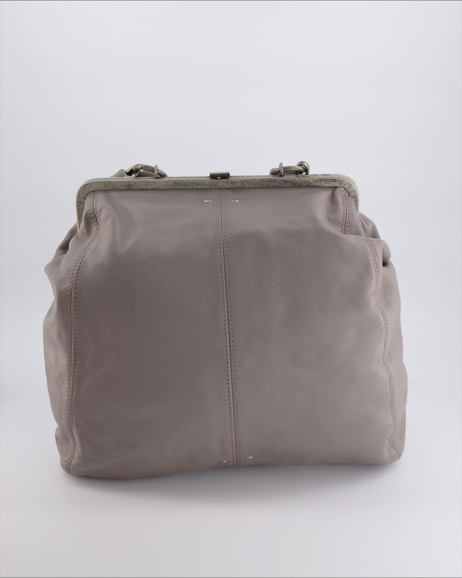 Apart Handbags Leather Grey