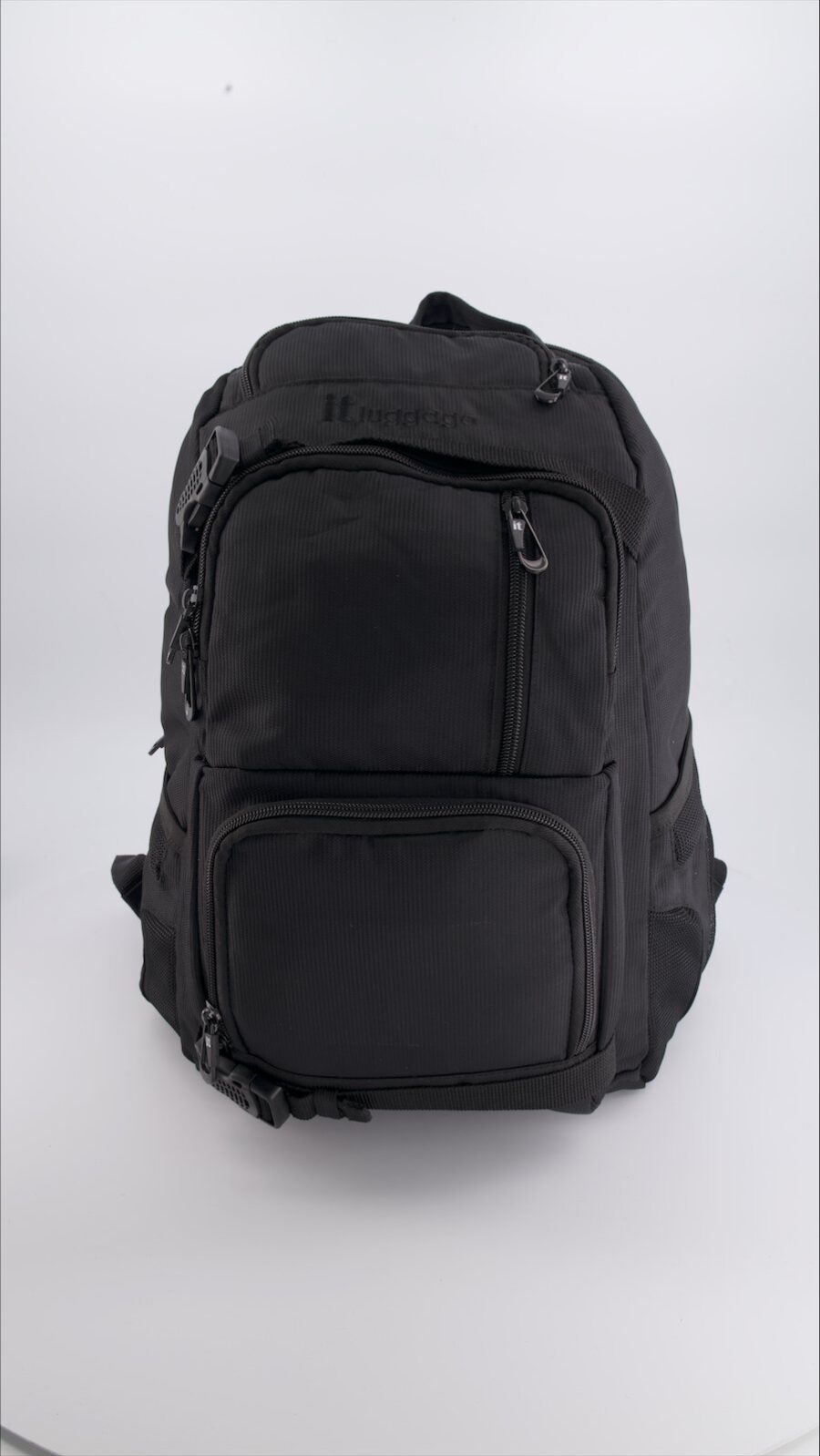 It Luggage Backpacks Cloth Black