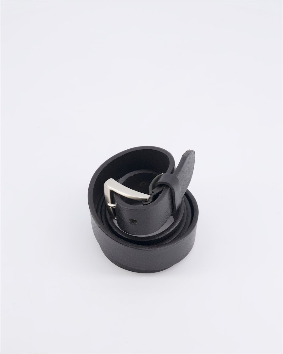 Absolute Basic Belts Leather Black