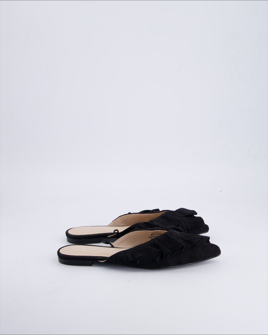 H&M Sandals Suede Black 36 EU