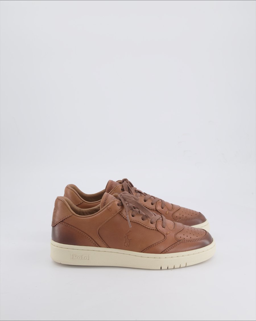 Polo Ralph Lauren Trainers Leather Brown 38 EU