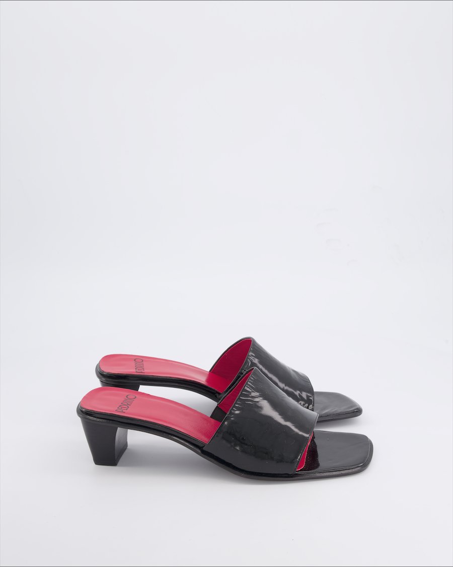 Pedrino Heels Leather Black 41 EU