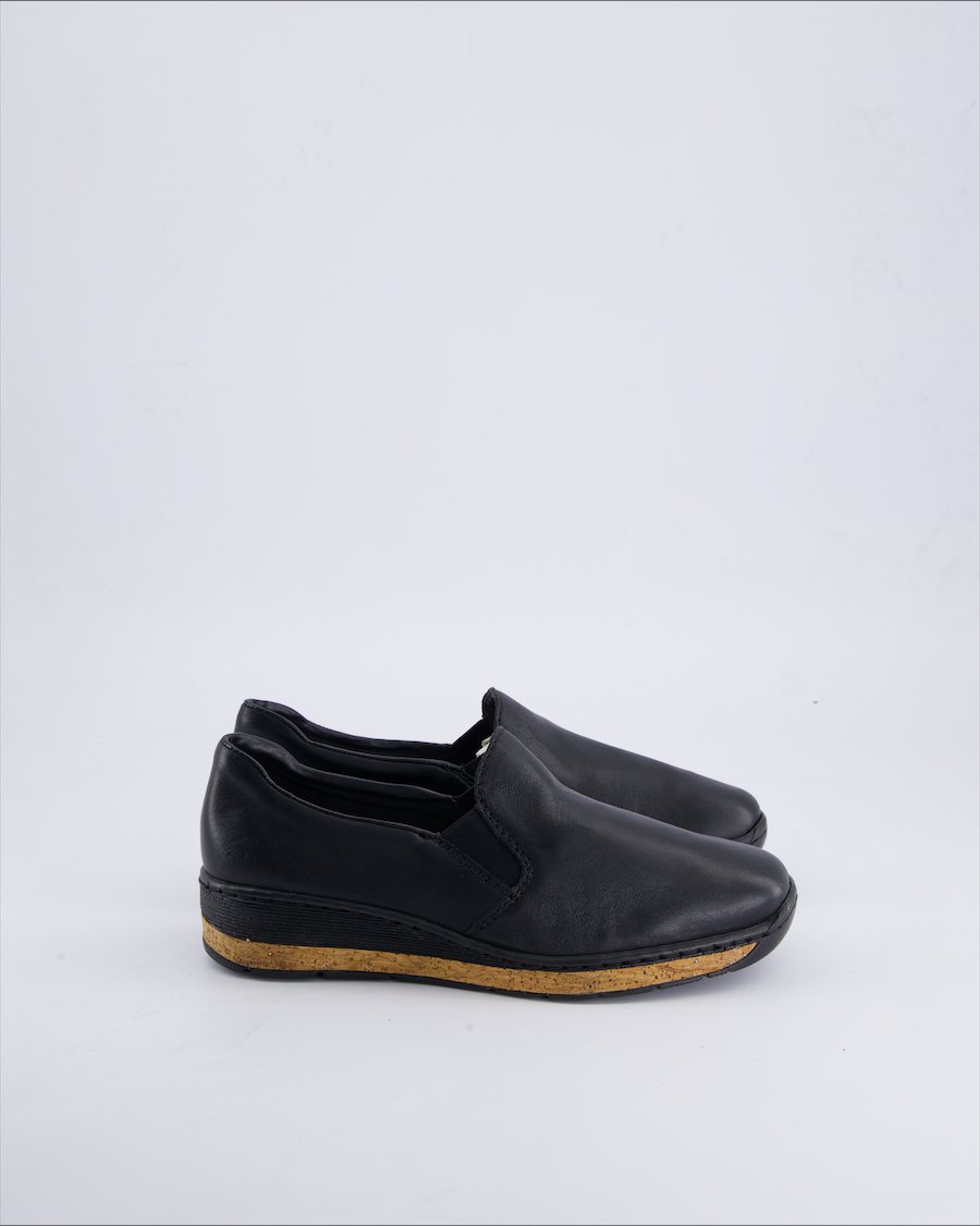 Rieker Formal Shoes Leather Black 37 EU