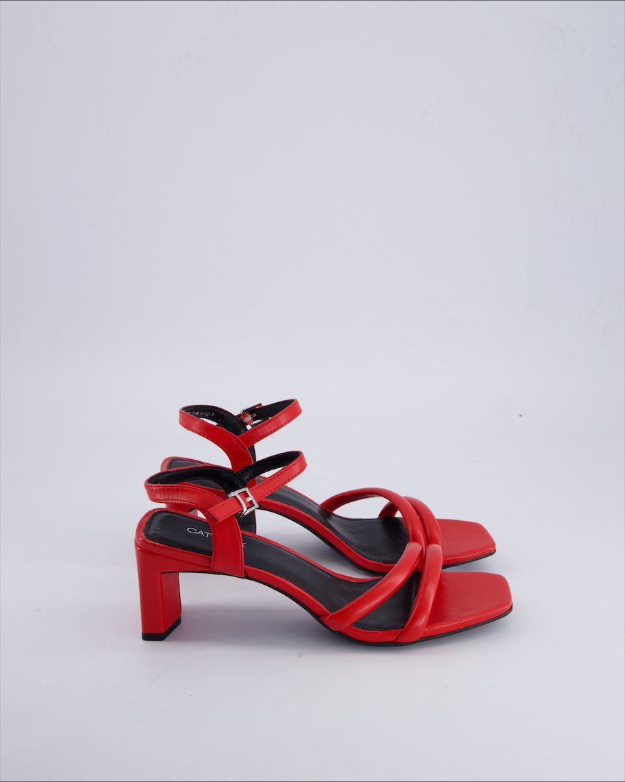 Catwalk Heels Polyurethane Red 39 EU