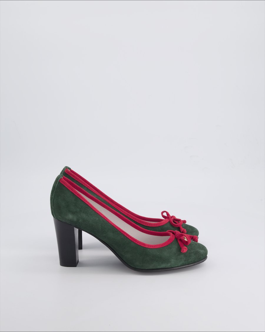 Alberto La Torre Heels Suede Green 38 EU