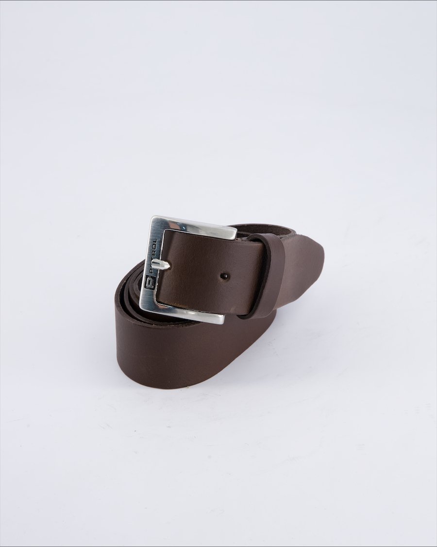 Petrol Industries Belts Leather Brown
