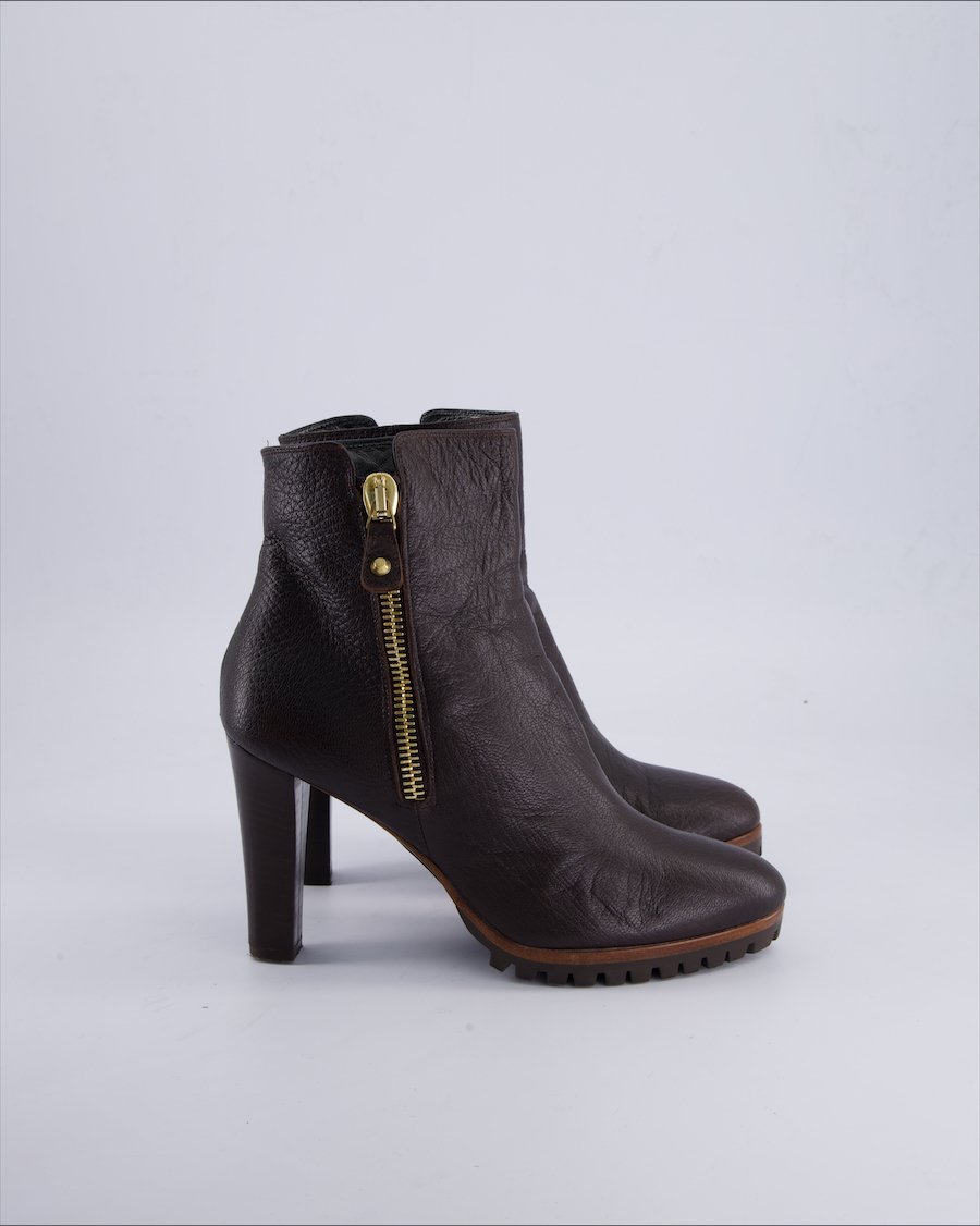 Navyboot Ankle boots Leather Brown 39 EU