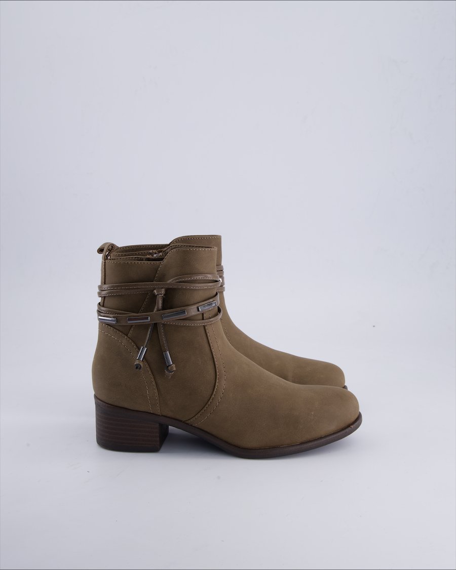 Graceland Ankle boots Leather Ecru 37 EU