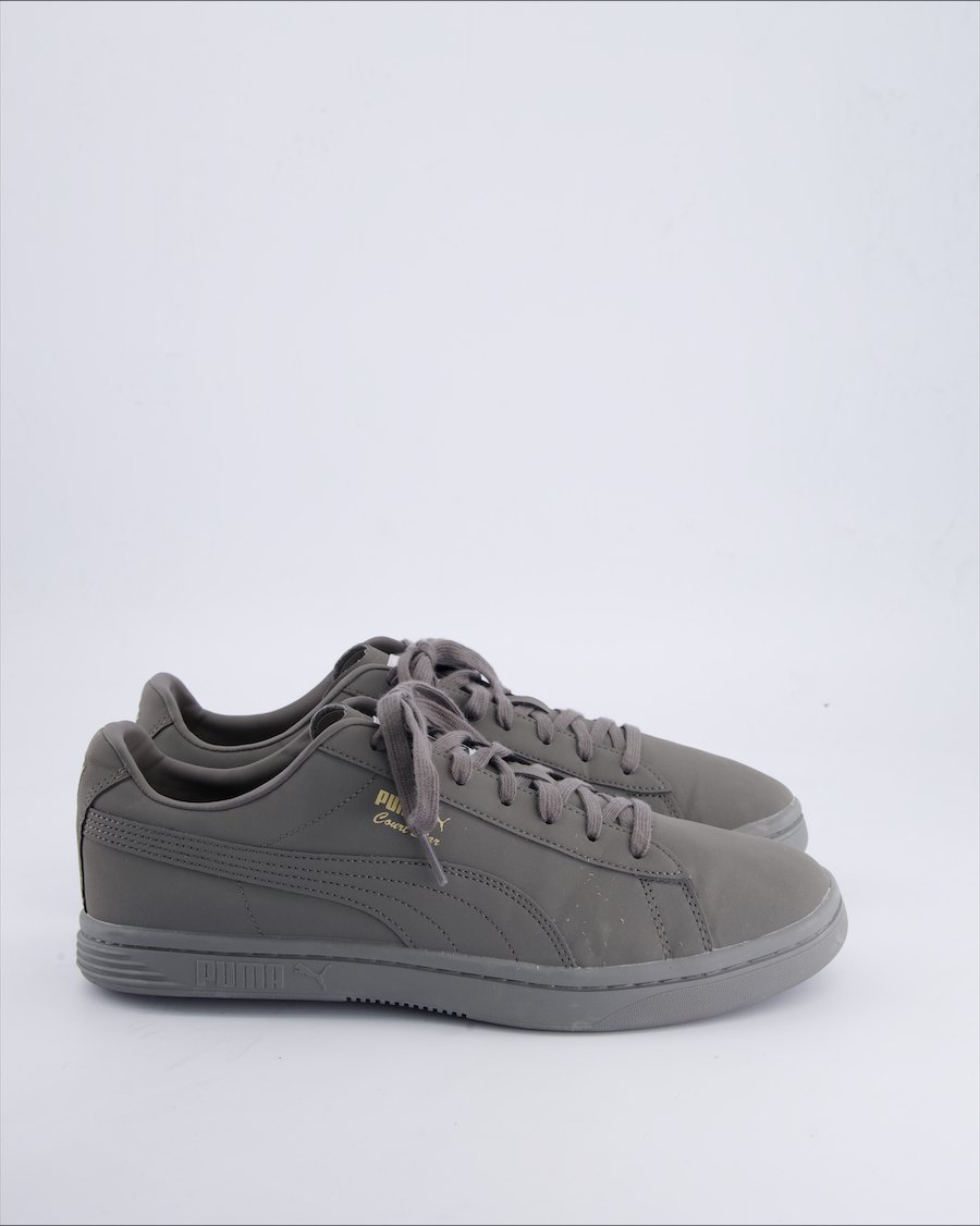 Puma Trainers Leather Grey 45 EU