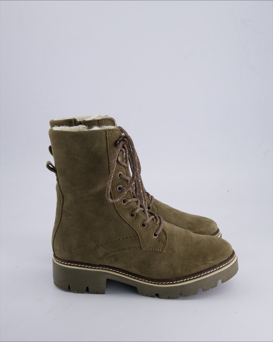 Tamaris Boots Suede Khaki 39 EU
