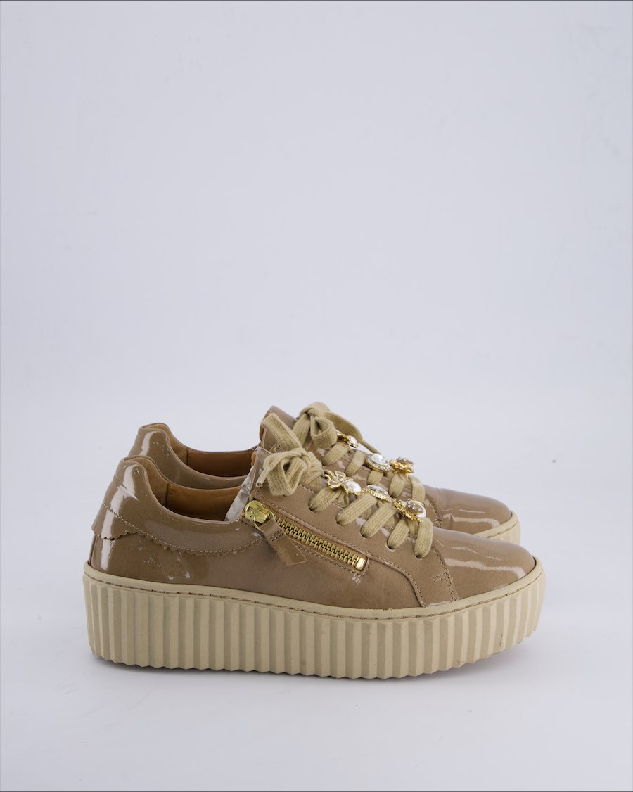 Gabor Trainers Leather Ecru 38 EU