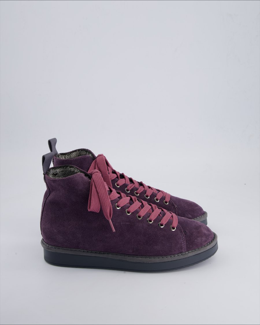 Panchic Ankle boots Suede Violet 40 EU