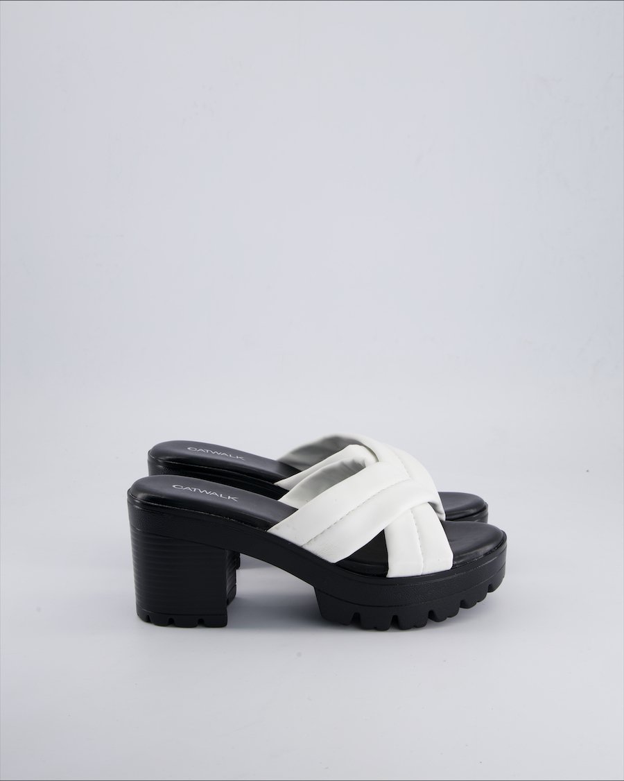 Catwalk Sandals Leather White 39 EU