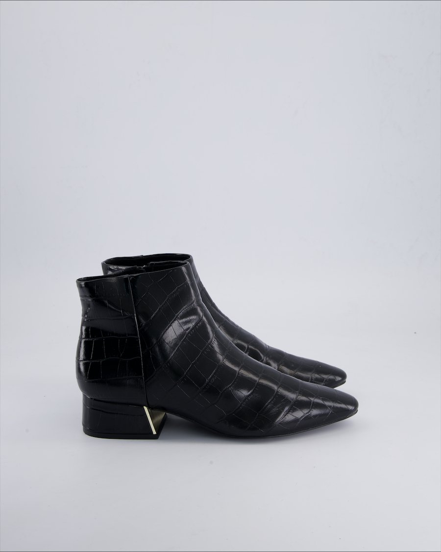 Mango Ankle boots Leather Black 39 EU