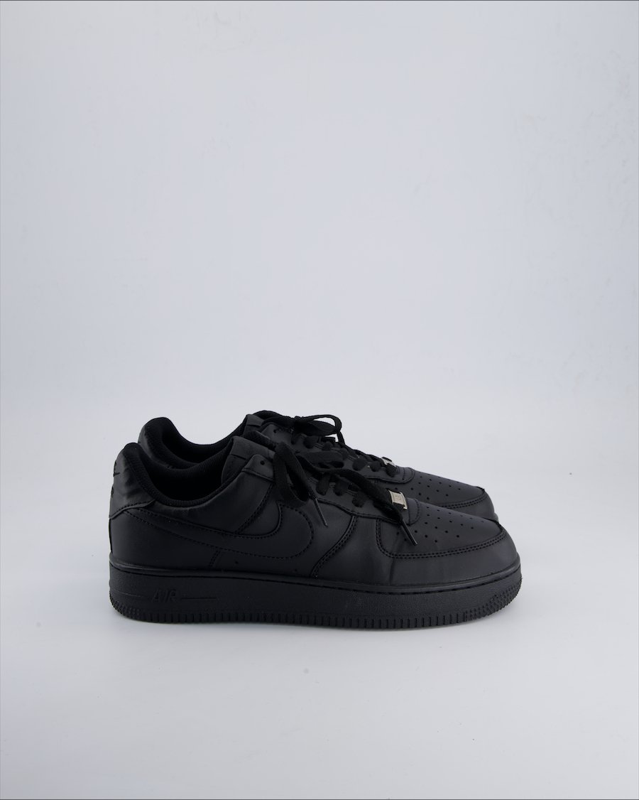 Nike Af1 Trainers Leather Black 44 EU