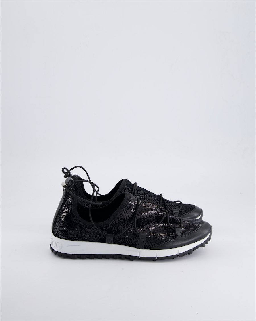Jimmy Choo Trainers Cloth Black 38 EU
