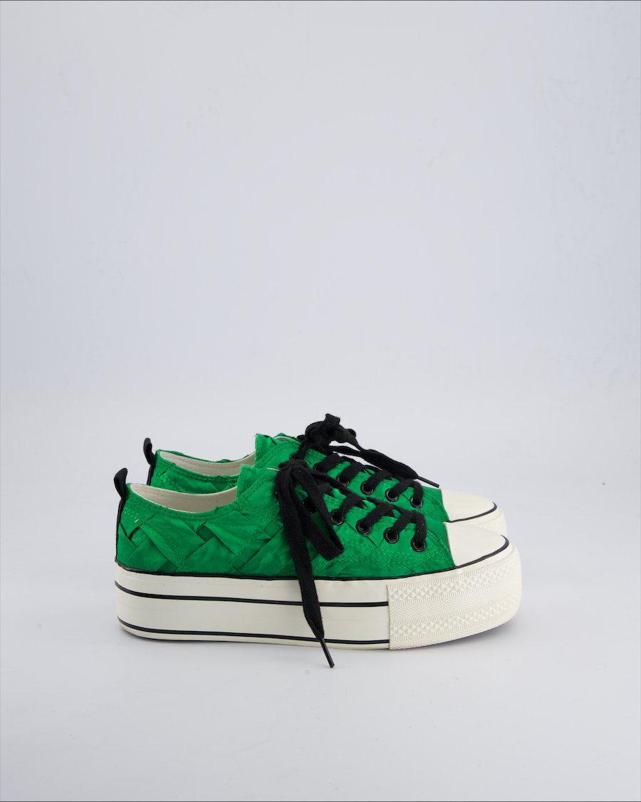 Claudia Ghizzani Trainers Cloth Green 38 EU