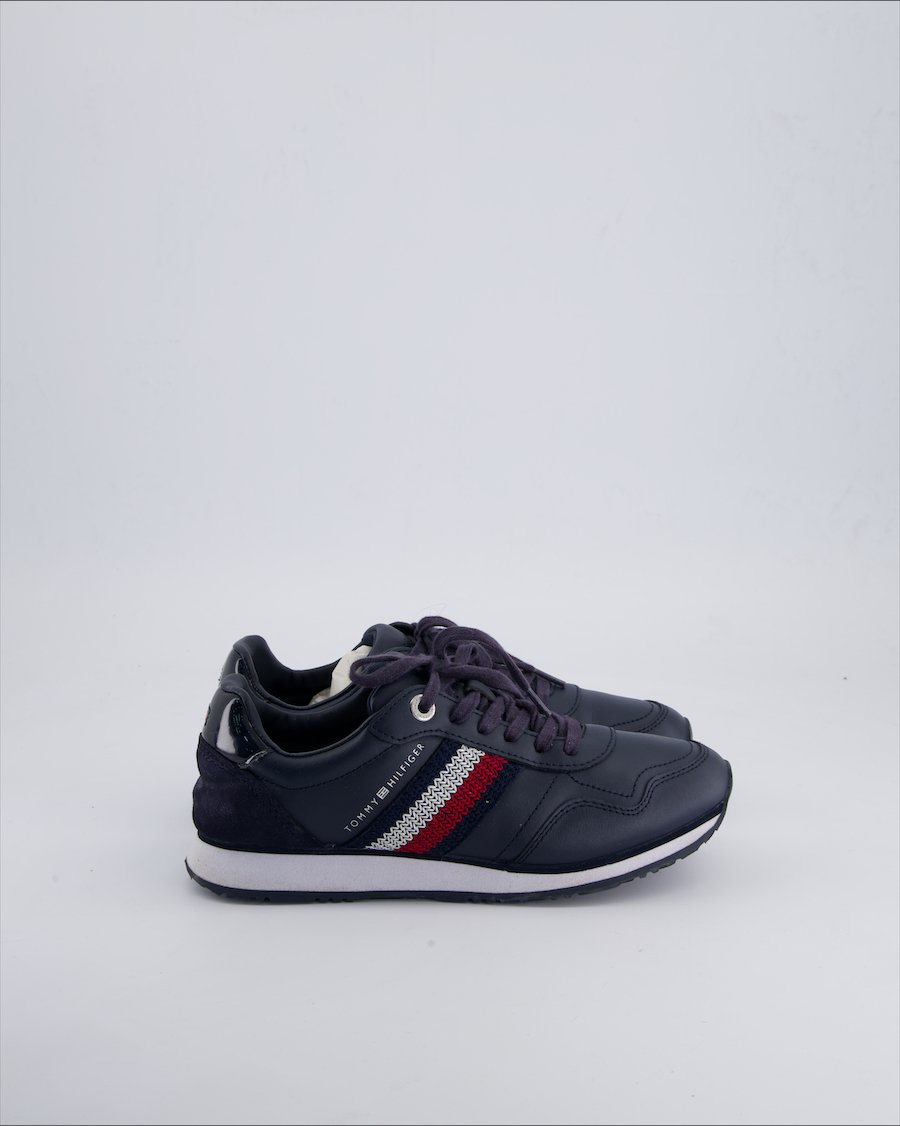 Tommy Hilfiger Trainers Leather Navy 38 EU