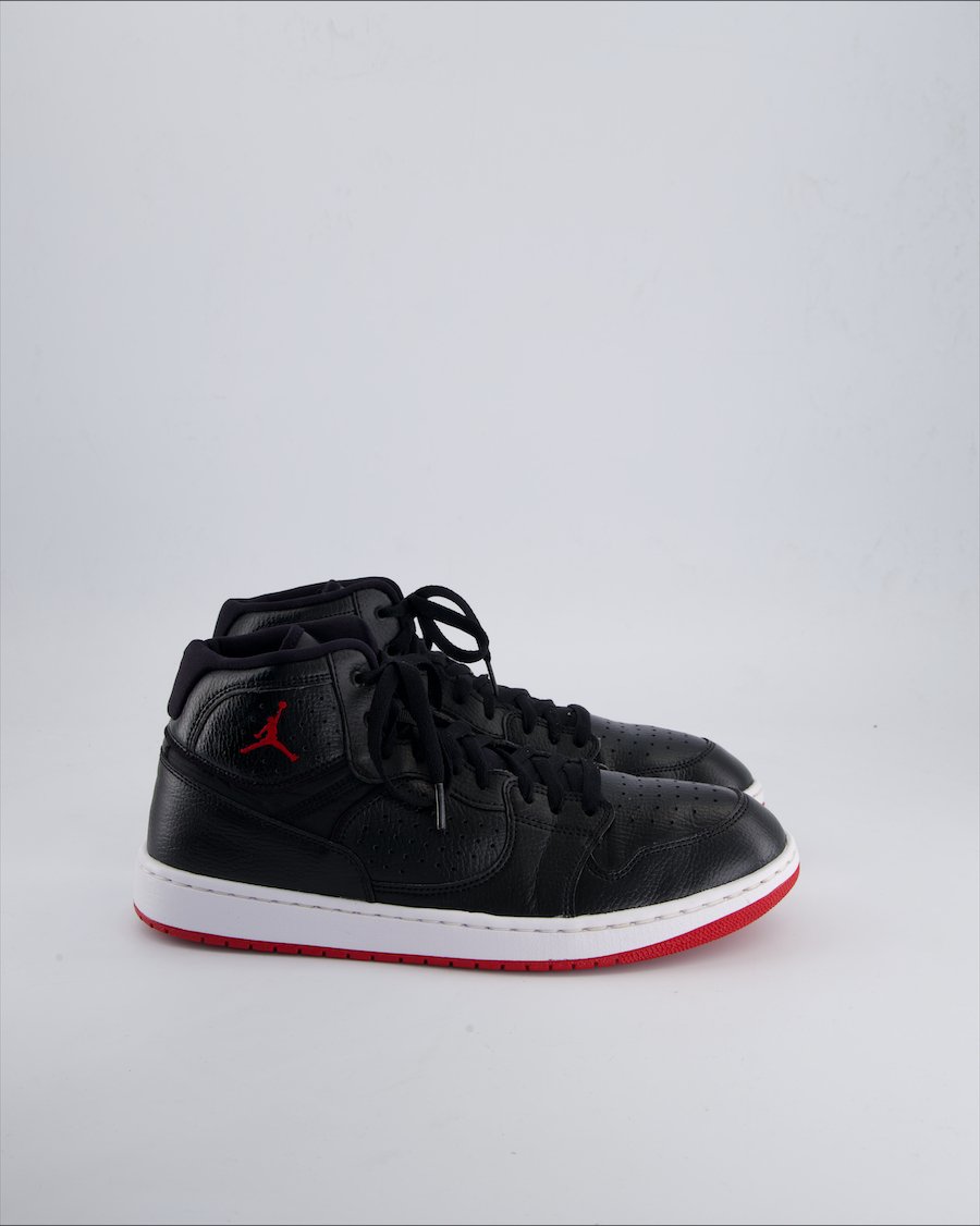 Nike Jordan Trainers Leather Black 45.5 EU