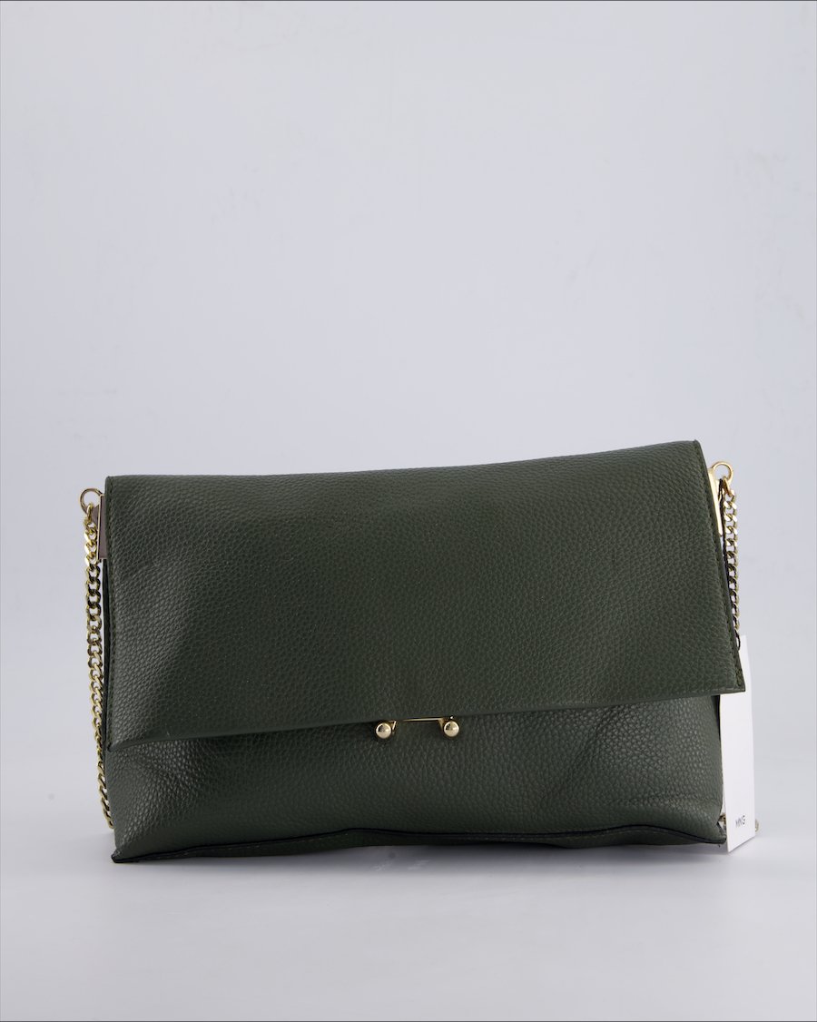 Mango Shoulder bags Polyurethane Green