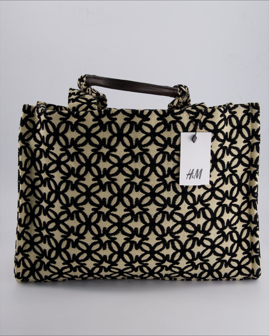 H&M Handbags Cloth Beige
