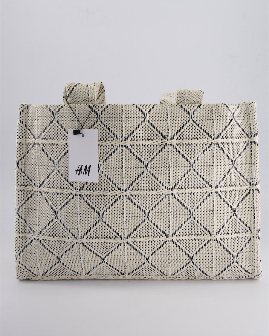 H&M Handbags Wicker White