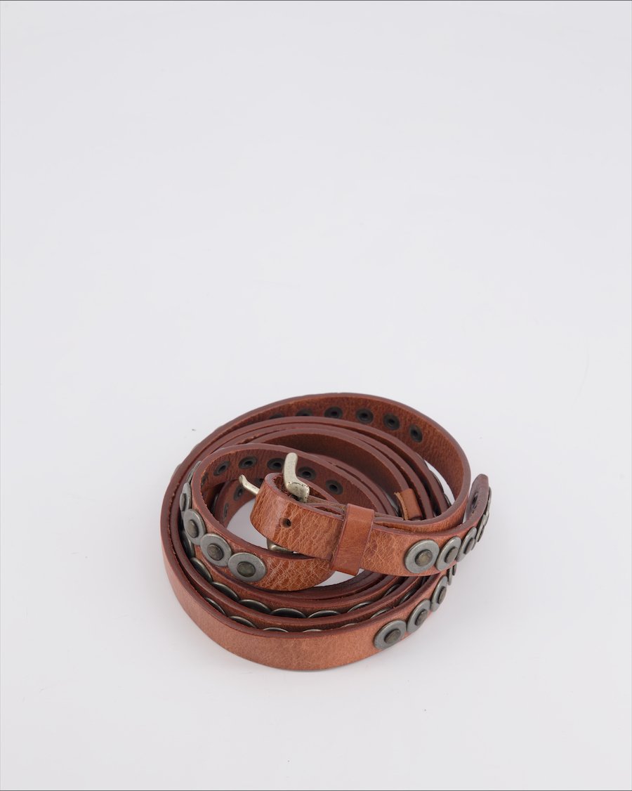 Weekend Max Mara Belts Leather Brown