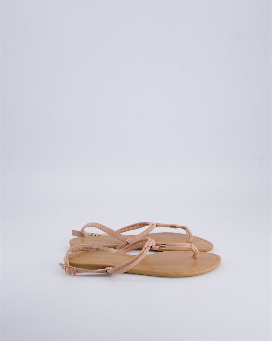 New Look Sandals Suede Pink 37 EU