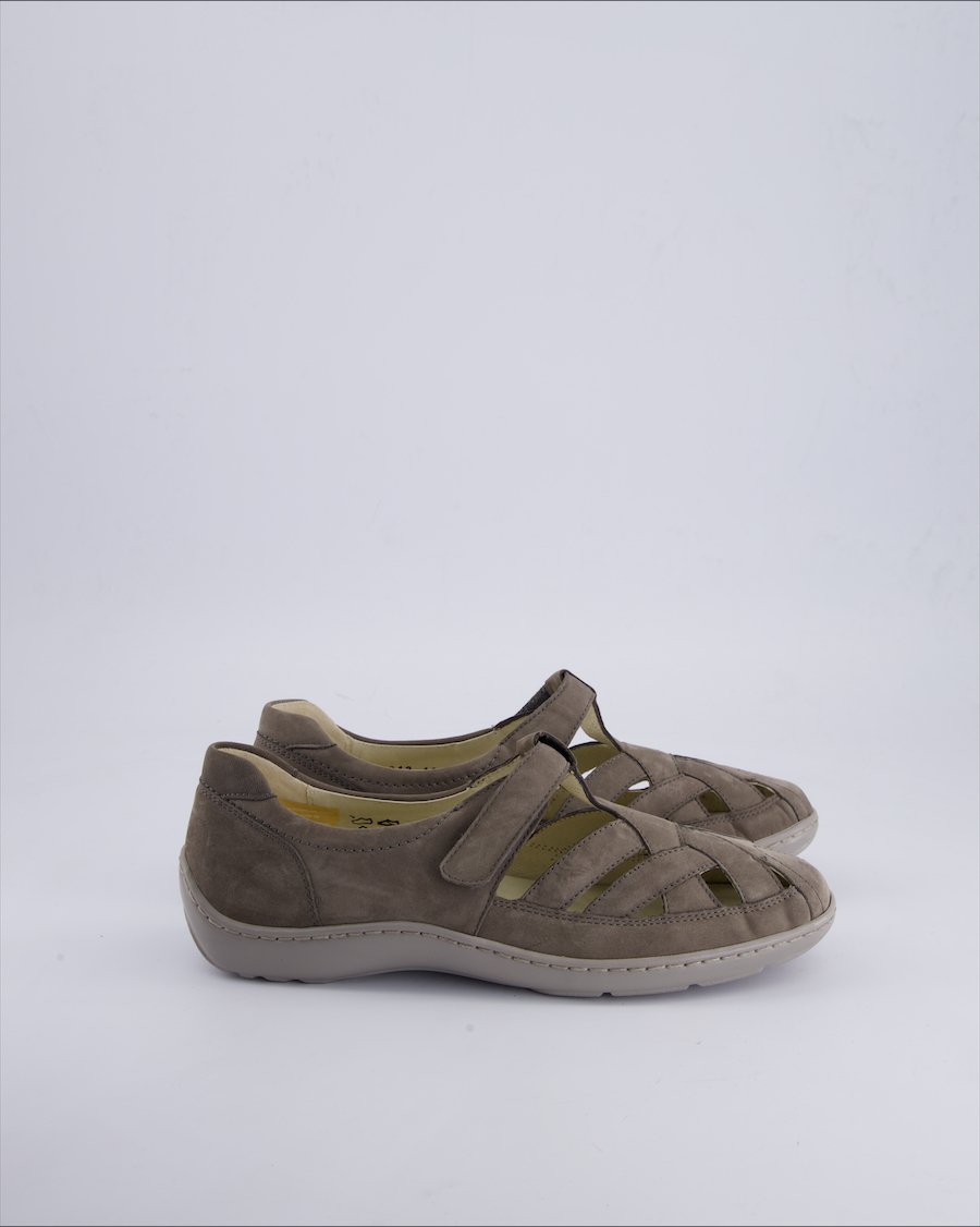 Waldlaufer Sandals Suede Anthracite 40 EU