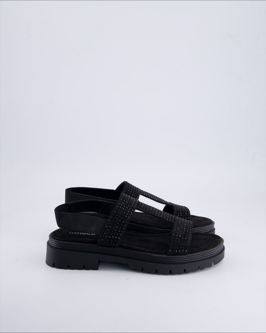 Catwalk Sandals Suede Black 40 EU
