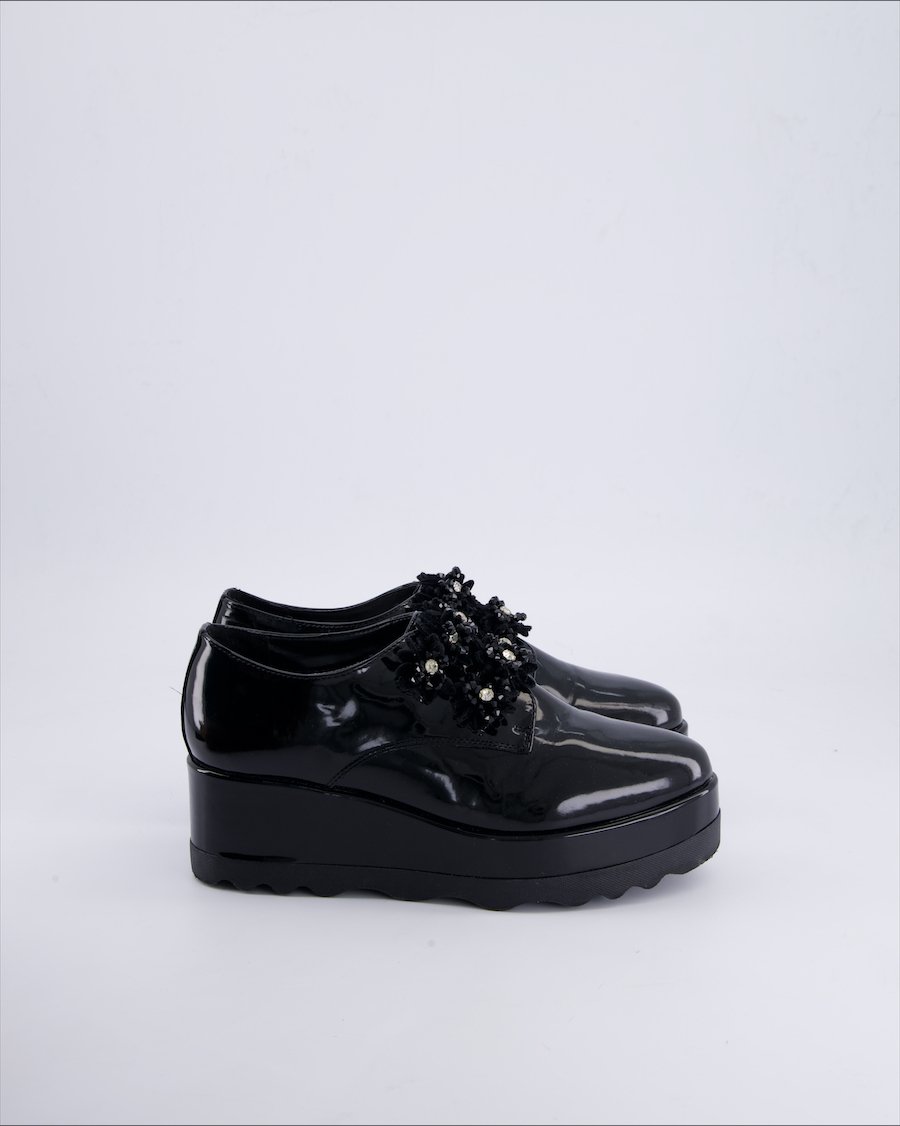 Star Collection Flats Leather Black 37 EU