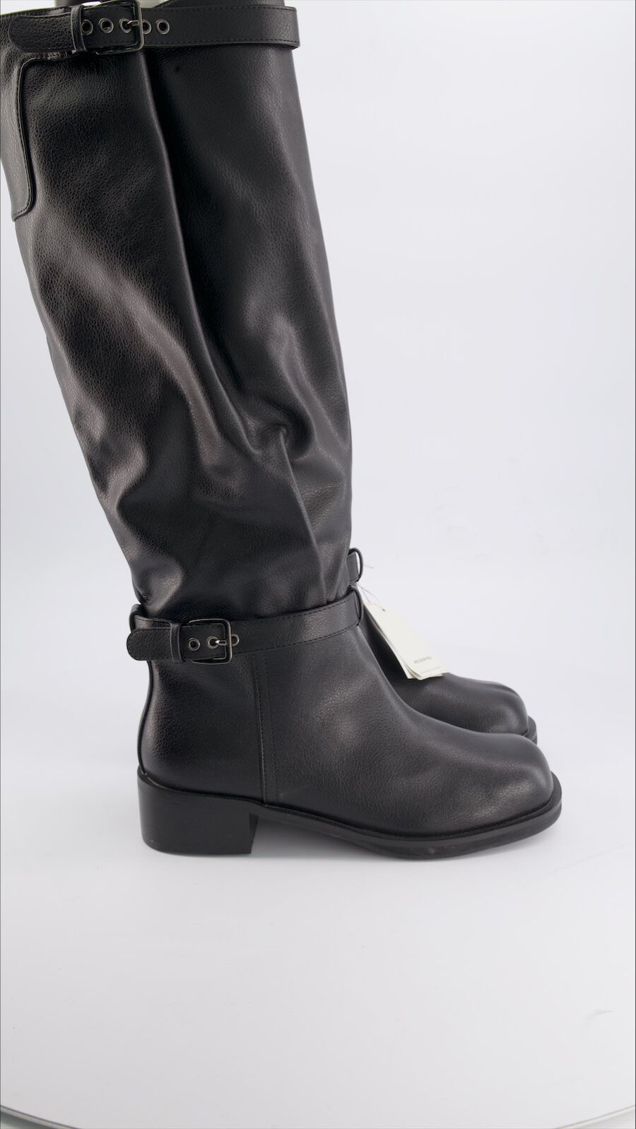 Reserved Boots Leather Black 40 EU