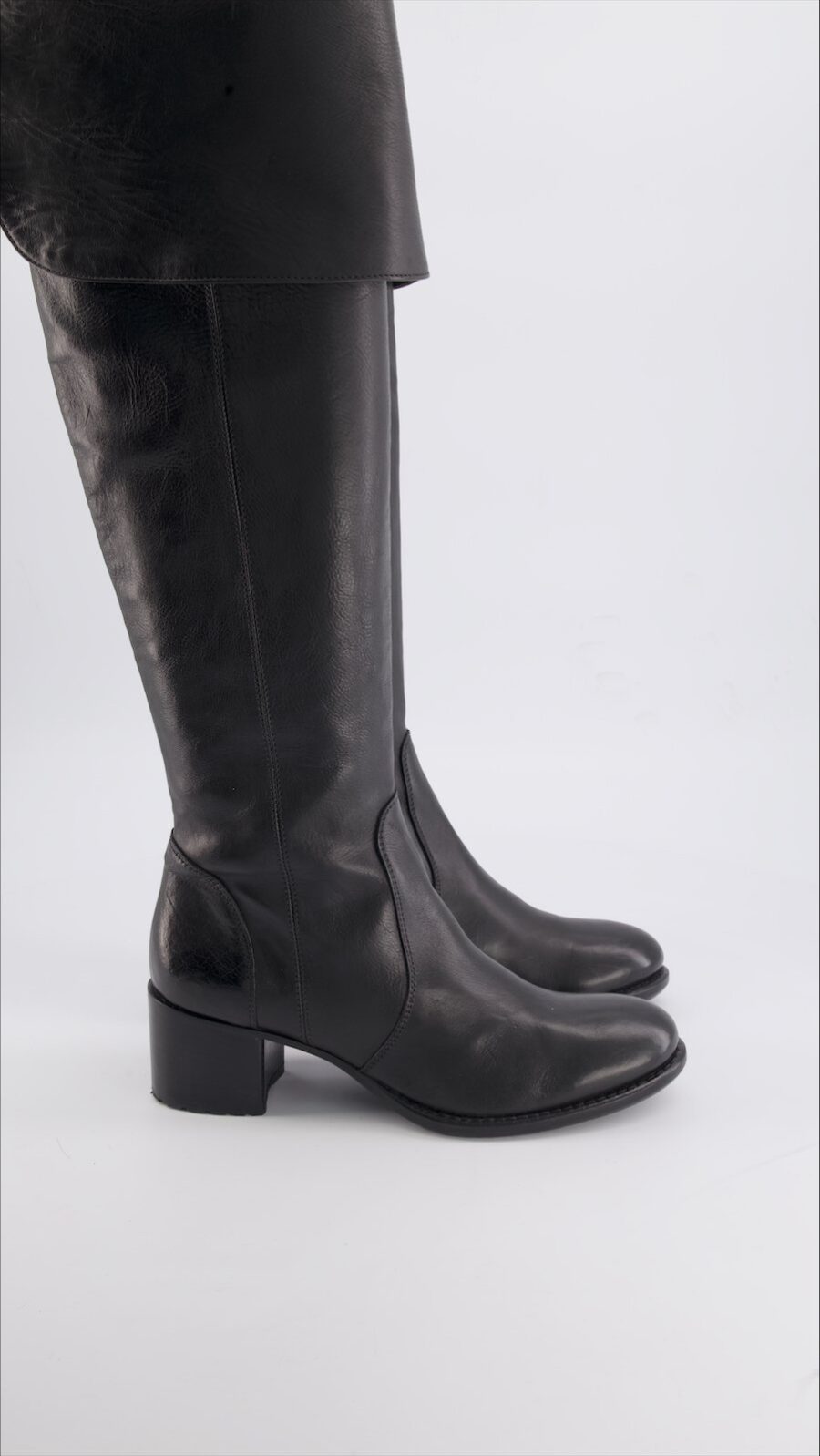 Dino Bigioni Boots Leather Black 36.5 EU