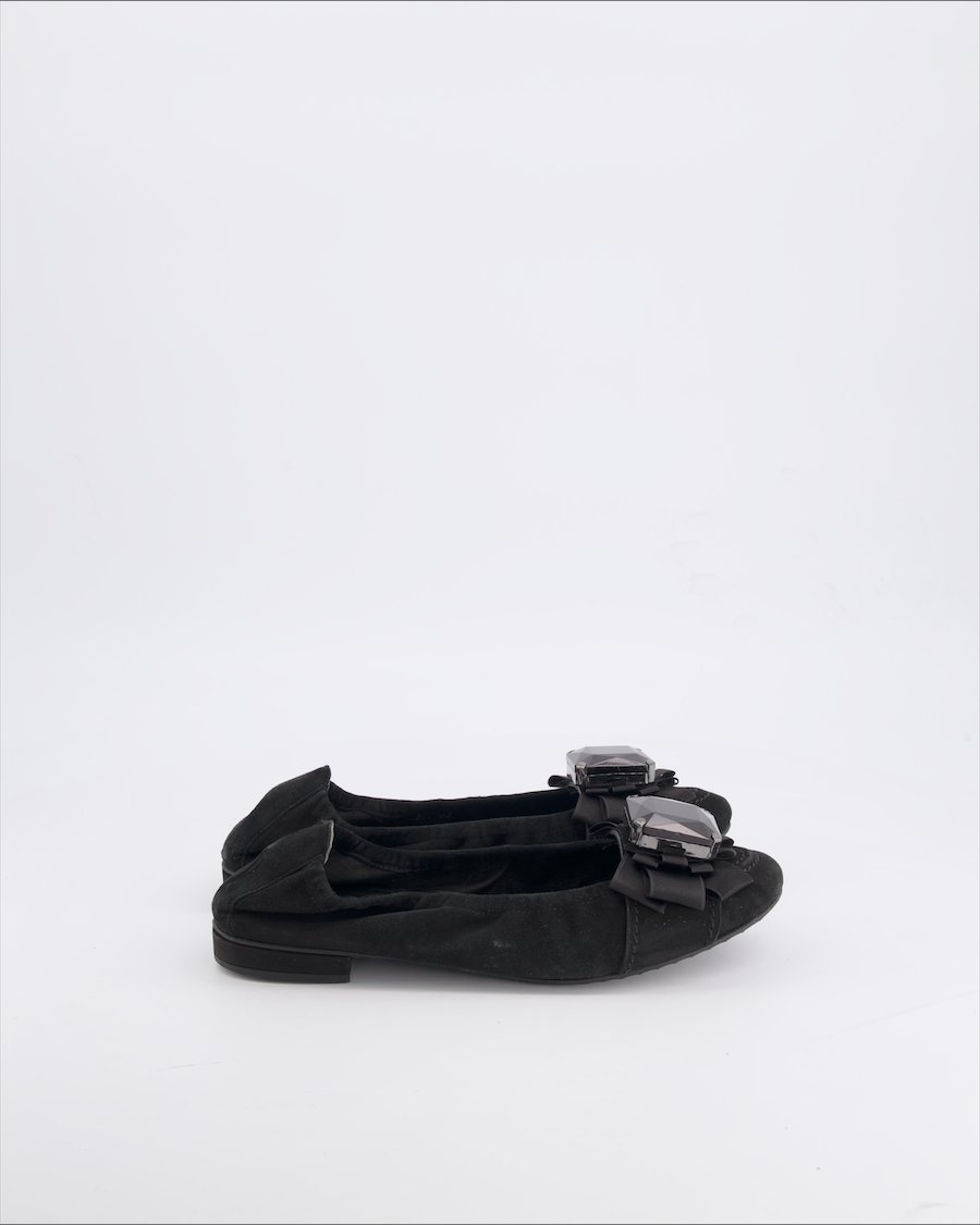Kennel Und Schmenger Ballerinas Suede Black 38.5 EU