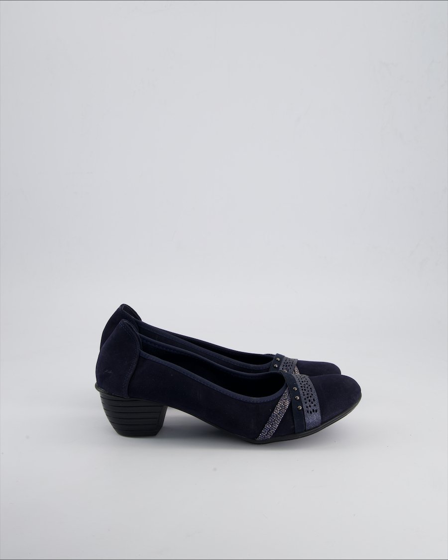 Clara Barson Heels Suede Blue 39 EU